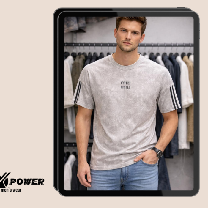 تيشيرت راوند بسكوتة