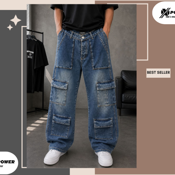 Wide Leg Baggy Pants